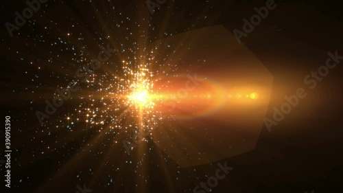 sparks light abstract motion 4k