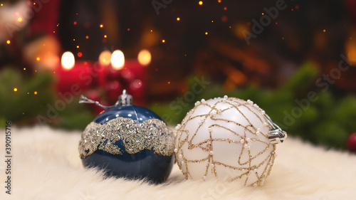 New Year's festive backgrou...