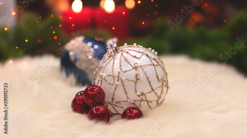 New Year's festive backgrou...