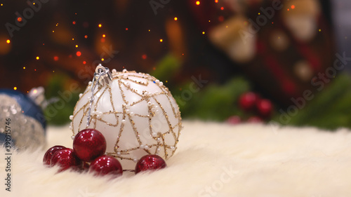 New Year's festive backgrou...