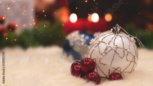 New Year's festive backgrou...