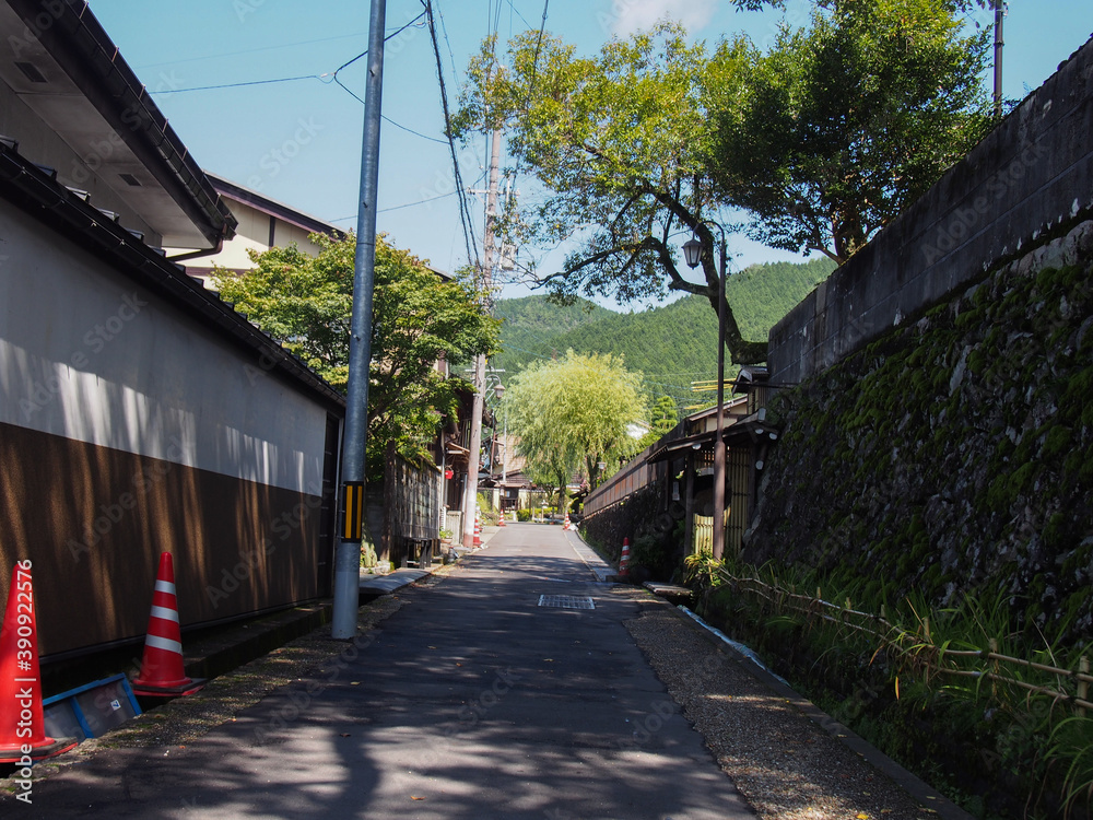 岐阜県 郡上八幡 古い町並み