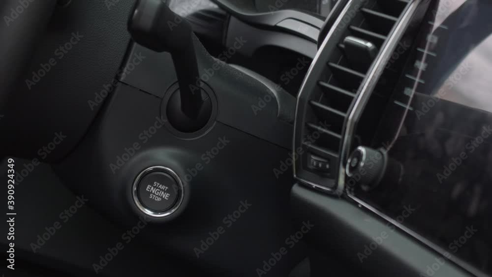 Engine start stop button Engine start stop button