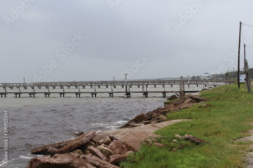 pier on the shore