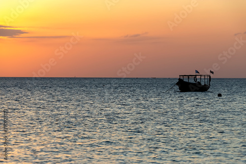 Ocean coast Sunset © alju