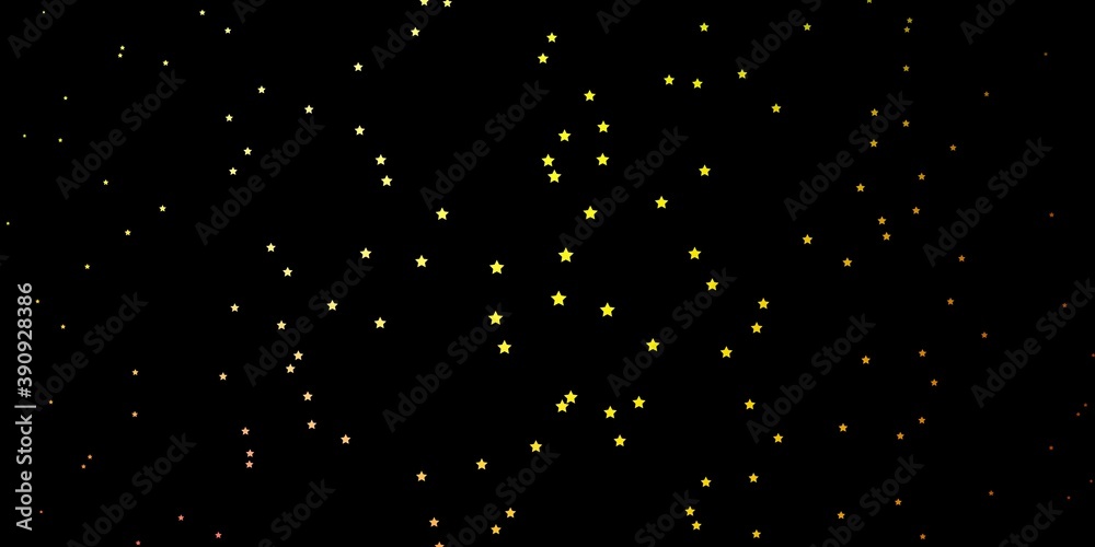 Dark Pink, Yellow vector template with neon stars. Dark Pink, Yellow vector template with neon stars.