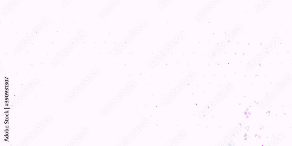 Light purple vector backdrop with chaotic shapes. Light purple vector backdrop with chaotic shapes.