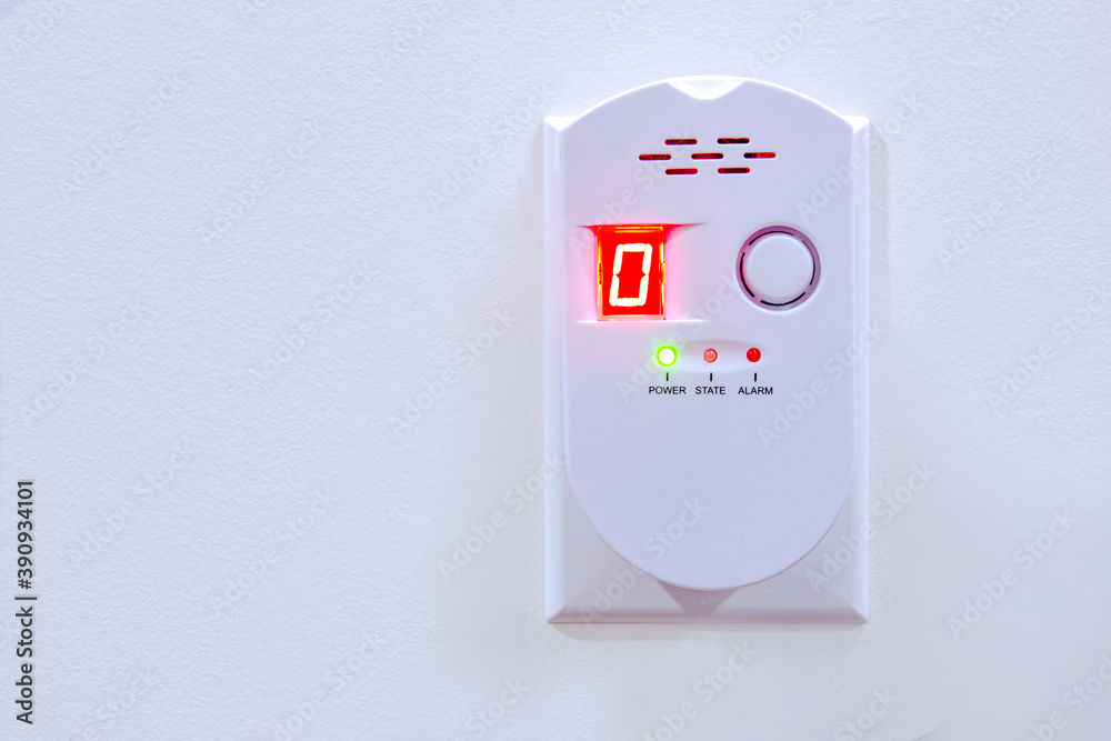 Natural Gas Detector, Gas Alarm Detector LPG Gas Leak Sensor Plug-in Gas  Detector with Sound Warning and LED Display for House Kitchen Restaurant  Hotel School Photos | Adobe Stock
