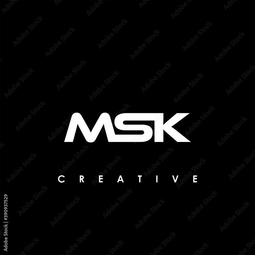 MSK Letter Initial Logo Design Template Vector Illustration
MSK Letter Initial Logo Design Template Vector Illustration