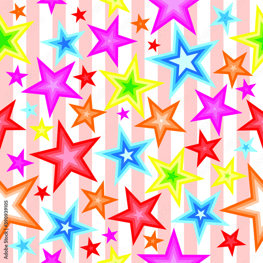 star pattern with full color that is very beautiful and can also be used as a background wall star pattern with full color that is very beautiful and can also be used as a background wall