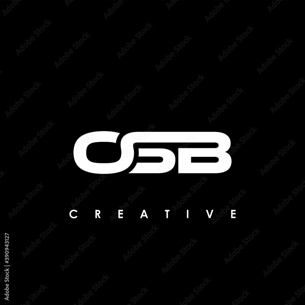 OSB Letter Initial Logo Design Template Vector Illustration OSB Letter Initial Logo Design Template Vector Illustration