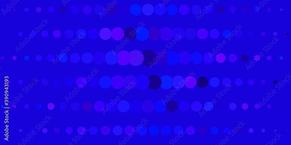 Dark Blue, Red vector background with spots.