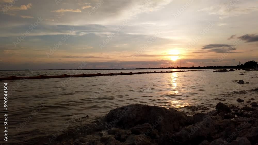 Time lapse of sun set seen from key west florida Time lapse of sun set seen from key west florida
