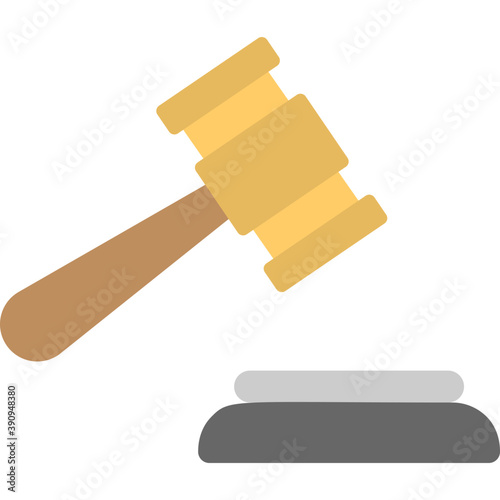 
Flat vector icon design of a bidding or auction concept
