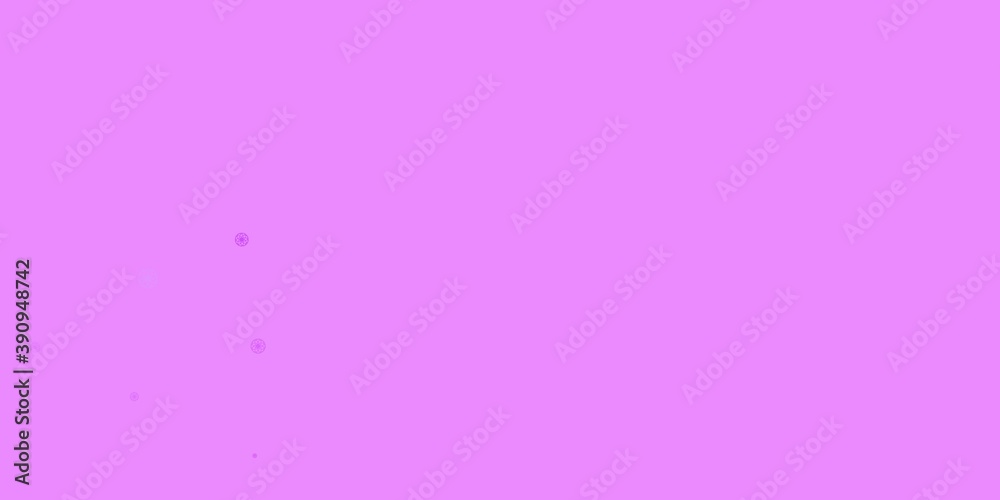 Light Purple vector pattern with spheres.