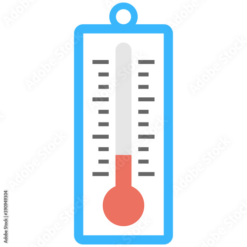 
A thermometer used to check temperature 
