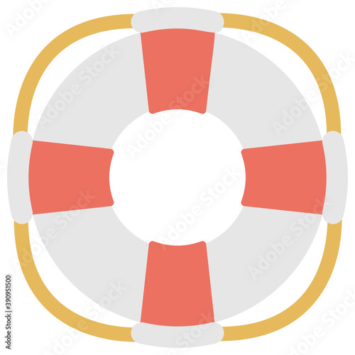 
Flat icon of an exhaust fan 
