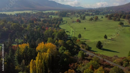 La riserva naturale dei Pratoni del Vivaro ai Castelli Romani, italia photo