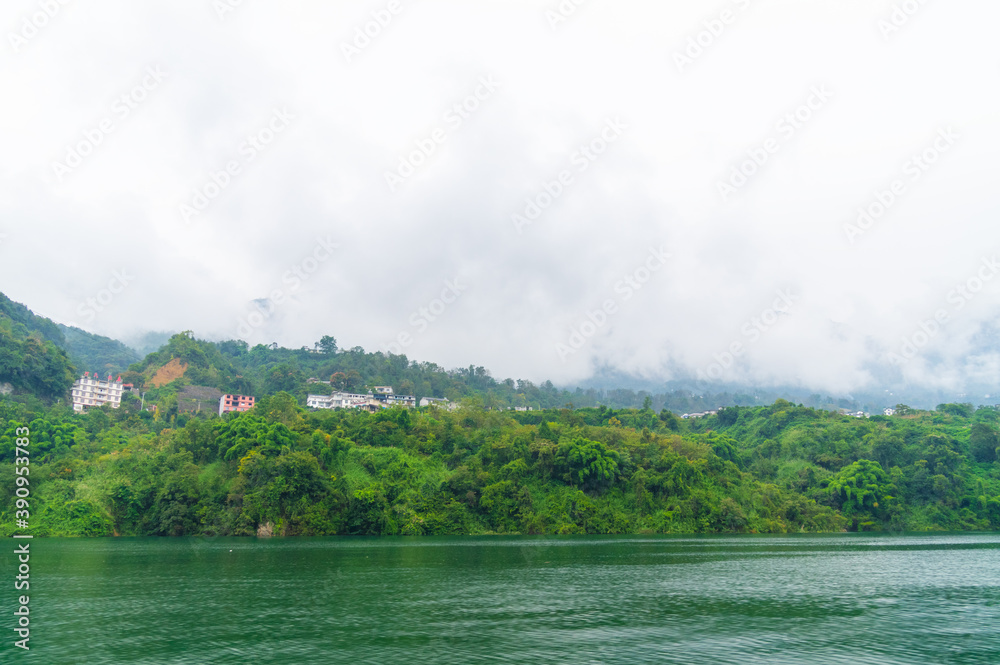 Autumn scenery of Jianshiye Three Gorges Scenic Area in Enshi, Hubei, China Autumn scenery of Jianshiye Three Gorges Scenic Area in Enshi, Hubei, China