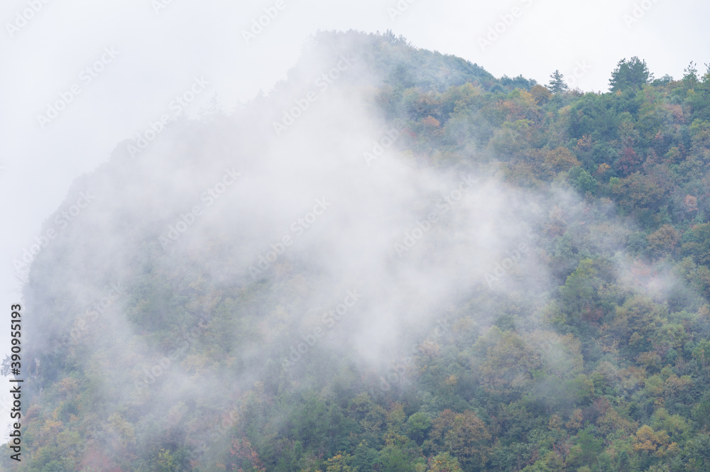 Autumn scenery of Jianshiye Three Gorges Scenic Area in Enshi, Hubei, China