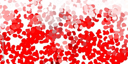 Light orange vector pattern with abstract shapes.