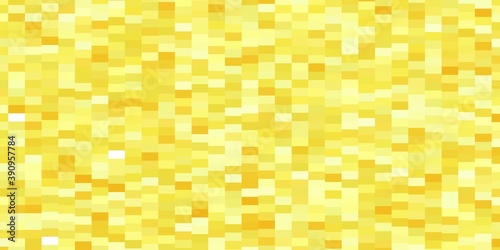 Light Green, Yellow vector background with rectangles.