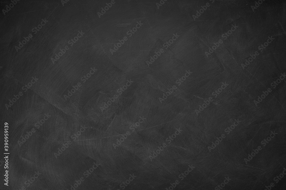 Fototapeta premium Abstract texture of chalk rubbed out on green blackboard or chalkboard background. School education, dark wall backdrop or learning concept.