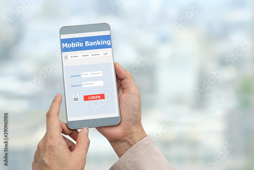 mobile banking internet network