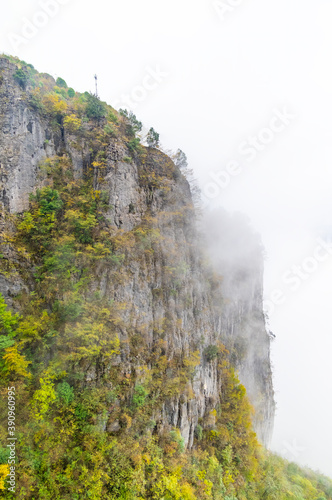 Autumn scenery of Enshi Grand Canyon Scenic Area, Hubei, China