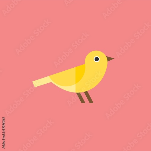 bird icon vector full color