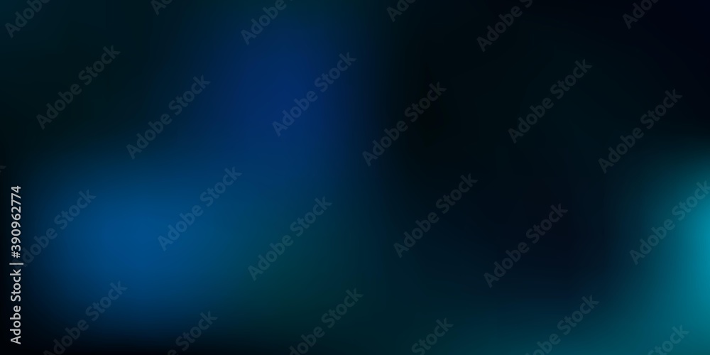 Dark Blue, Green vector blur template.