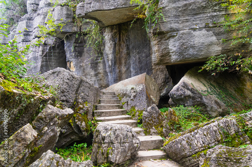 Enshi Suobuya Stone Forest Scenic Area, Hubei, China