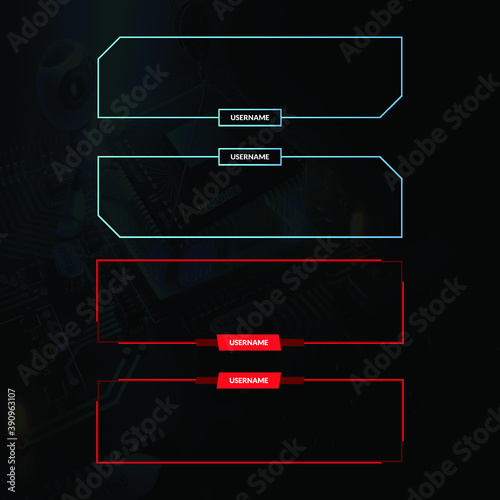 Twitch alerts and panels
