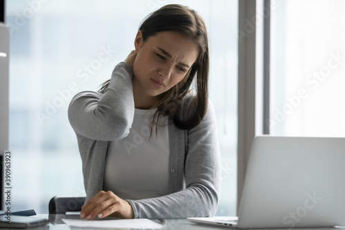 Valokuva Desk job problems