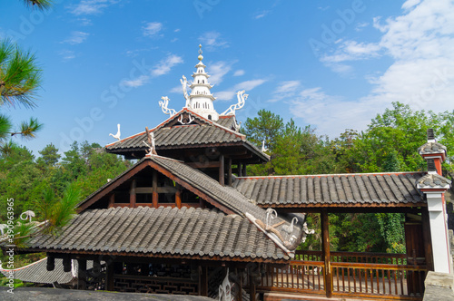 Scenery of Enshi Tusi City Ruins Scenic Spot, Hubei, China photo