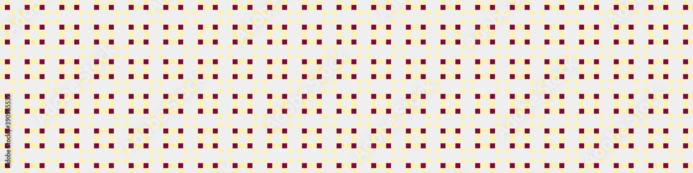 Fototapeta premium Abstract Cross Pattern Dots Logo generative computational art illustration