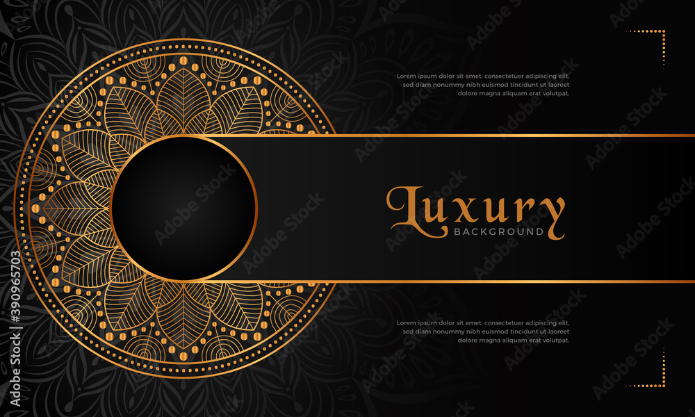 Luxury mandala background with floral ornament pattern. Hand drawn gold mandala design. Vector mandala template for decoration invitation, cards, wedding, logos, cover, brochure, flyer, banner. Luxury mandala background with floral ornament pattern. Hand drawn gold mandala design. Vector mandala template for decoration invitation, cards, wedding, logos, cover, brochure, flyer, banner.