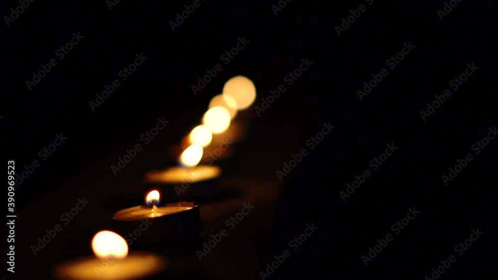 Closeup shot of the diyas on the wall during the diwali festival in India Closeup shot of the diyas on the wall during the diwali festival in India