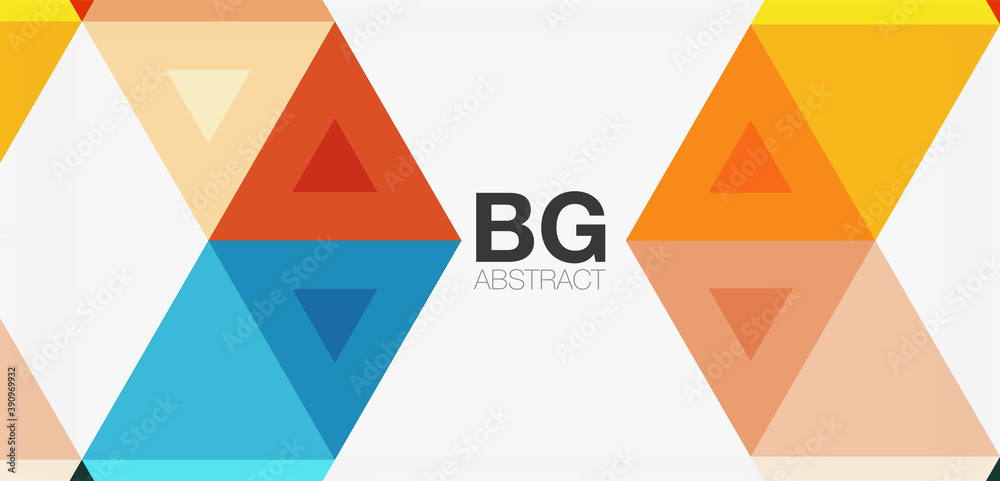 Mosaic triangle pattern abstract background for cover, banner, flyer and poster and other template Mosaic triangle pattern abstract background for cover, banner, flyer and poster and other template