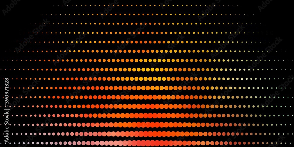 Dark Blue, Yellow vector texture with disks. Dark Blue, Yellow vector texture with disks.