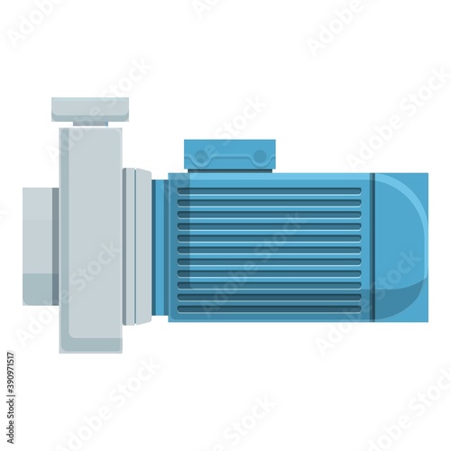 Pressure water pump icon. Cartoon of pressure water pump vector icon for web design isolated on white background