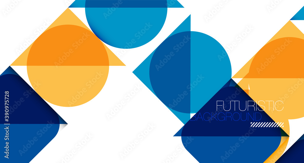Simple circles and triangles abstract background. Vector illustration for covers, banners, flyers and posters and other designs Simple circles and triangles abstract background. Vector illustration for covers, banners, flyers and posters and other designs