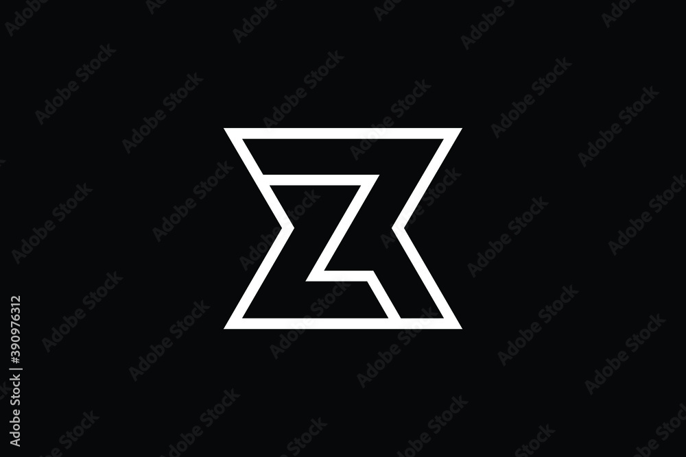 RZ logo letter design on luxury background. ZR logo monogram initials letter concept. RZ icon logo design. ZR elegant and Professional letter icon design on black background. R Z ZR RZ RZ logo letter design on luxury background. ZR logo monogram initials letter concept. RZ icon logo design. ZR elegant and Professional letter icon design on black background. R Z ZR RZ