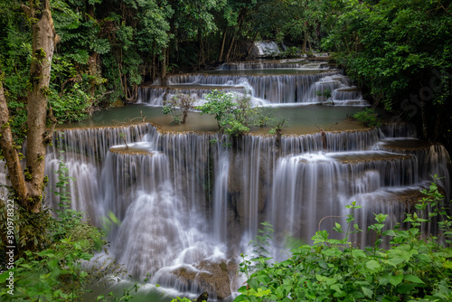 Hua Mea Khamin Waterfall in Thailand