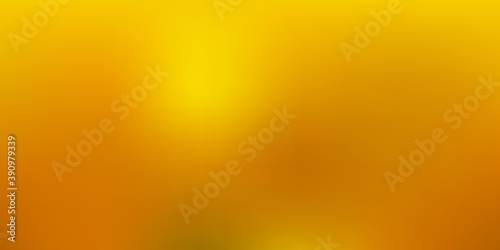 Dark Green, Yellow vector blurred backdrop.