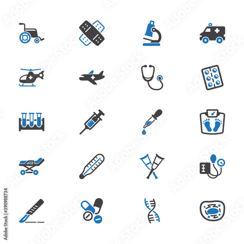 Medical Supplies & Equipment Icons
