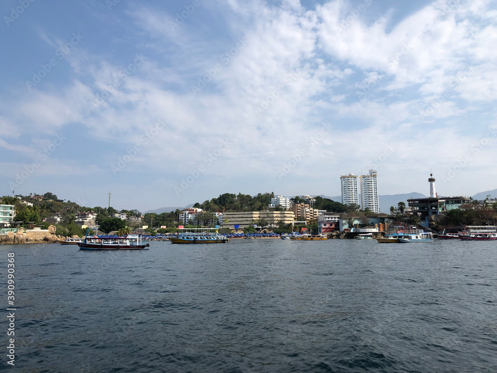 boats in the harbor