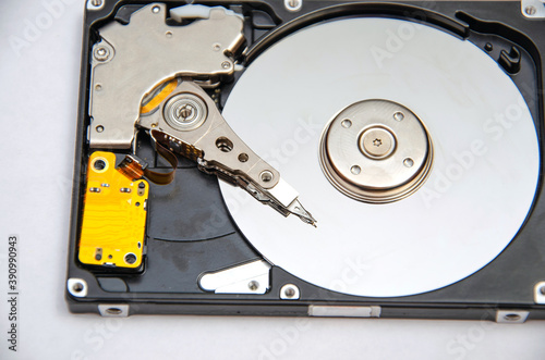 data hard drive backup disc hdd disk restoration restore recovery engineer work tool virus access file fixing failed profession engineering maintenance repairman technology concept photo