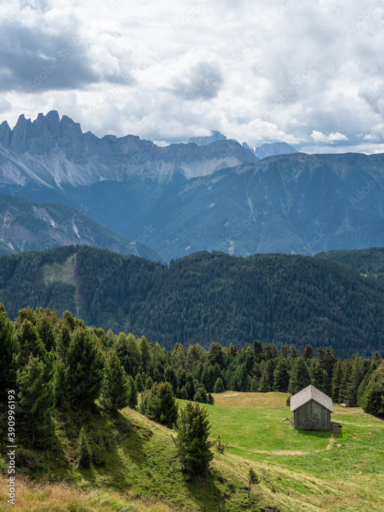 Landscape panorama of Seiser Alm in South Tyrol, Italy Landscape panorama of Seiser Alm in South Tyrol, Italy