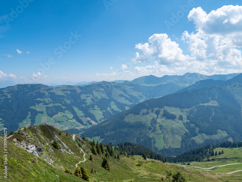 Landscape panorama in Tyrol, Austria